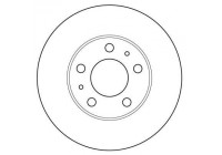 Disque de frein 16291 ABS