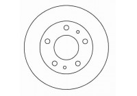 Disque de frein 16292 ABS