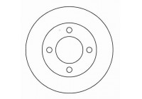 Disque de frein 16299 ABS