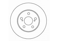 Disque de frein 16304 ABS
