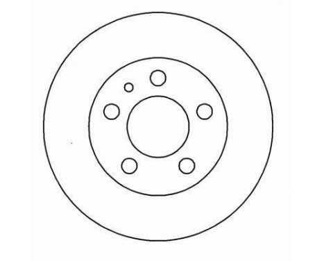 Disque de frein 16313 ABS