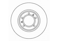 Disque de frein 16331 ABS