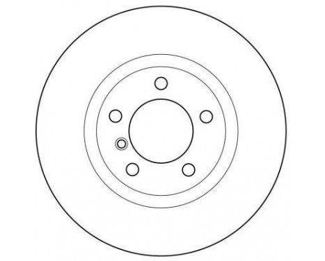 Disque de frein 16335 ABS