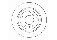 Disque de frein 16336 ABS