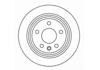 Disque de frein 16340 ABS