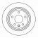 Disque de frein 16340 ABS