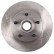 Disque de frein 16349 ABS