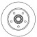 Disque de frein 16378 ABS