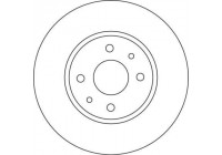 Disque de frein 16422 ABS