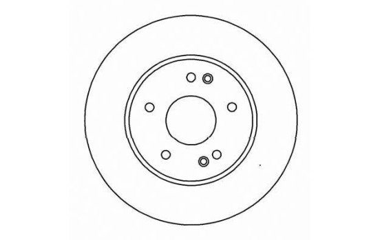 Disque de frein 16448 ABS