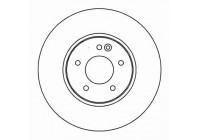 Disque de frein 16449 ABS