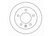 Disque de frein 16453 ABS