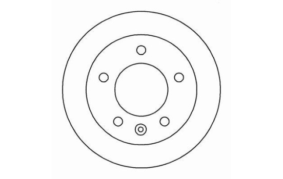 Disque de frein 16453 ABS