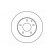 Disque de frein 16456 ABS, Vignette 2