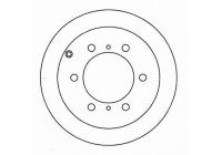 Disque de frein 16471 ABS
