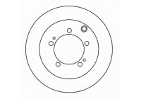 Disque de frein 16478 ABS