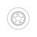 Disque de frein 16480 ABS, Vignette 2