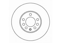 Disque de frein 16486 ABS