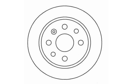 Disque de frein 16488 ABS