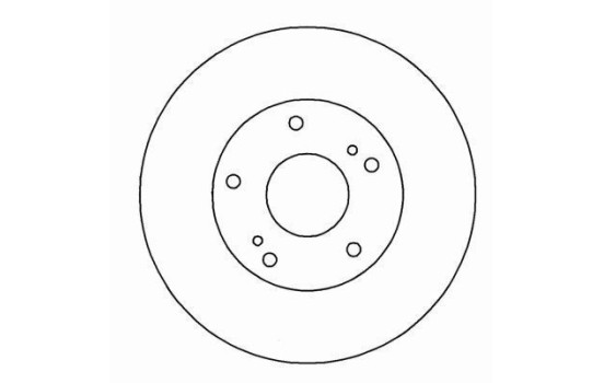 Disque de frein 16494 ABS