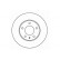 Disque de frein 16524 ABS, Vignette 2