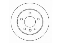 Disque de frein 16535 ABS