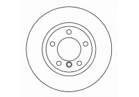 Disque de frein 16537 ABS