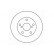 Disque de frein 16548 ABS, Vignette 2