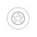 Disque de frein 16550 ABS, Vignette 2