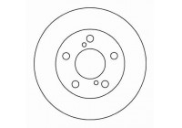 Disque de frein 16552 ABS