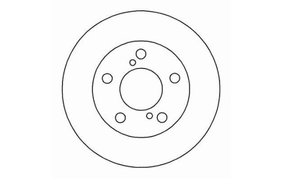Disque de frein 16552 ABS