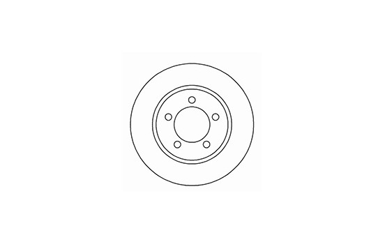 Disque de frein 16569 ABS