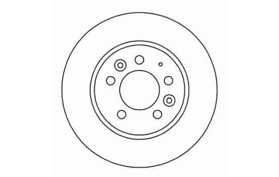 Disque de frein 16572 ABS