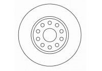Disque de frein 16582 ABS