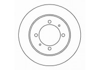 Disque de frein 16591 ABS