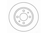 Disque de frein 16596 ABS