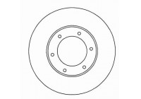 Disque de frein 16599 ABS