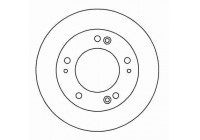 Disque de frein 16604 ABS