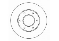 Disque de frein 16615 ABS