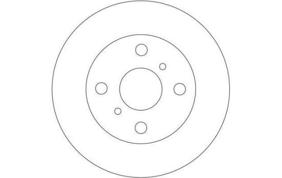 Disque de frein 16617 ABS