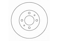 Disque de frein 16640 ABS