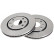 Disque de frein 16648 ABS