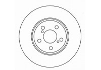 Disque de frein 16653 ABS