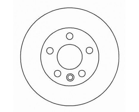 Disque de frein 16657 ABS