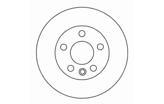 Disque de frein 16657 ABS