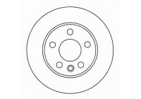 Disque de frein 16659 ABS