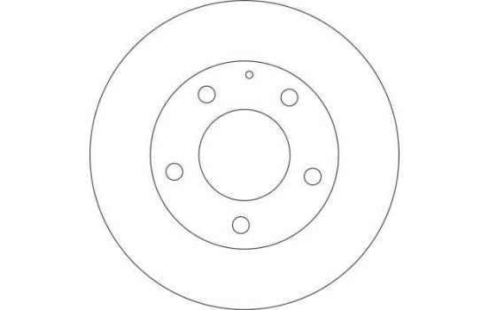 Disque de frein 16676 ABS
