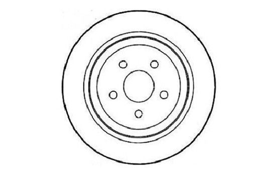 Disque de frein 16715 ABS