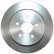 Disque de frein 16724 ABS