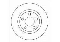 Disque de frein 16877 ABS